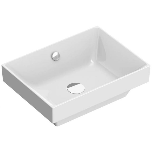 Semi-recessed washbasin Catalano Zero 15037VEN00
