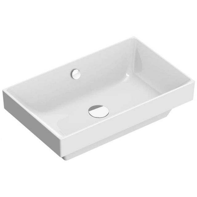 Semi-recessed washbasin Catalano Zero 16037VE00