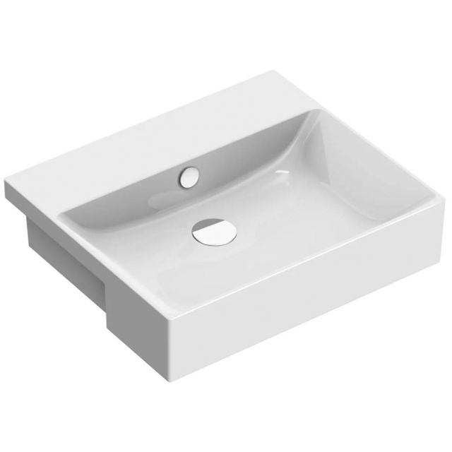 Semi-recessed washbasin Catalano Zero 1LS55ZP00