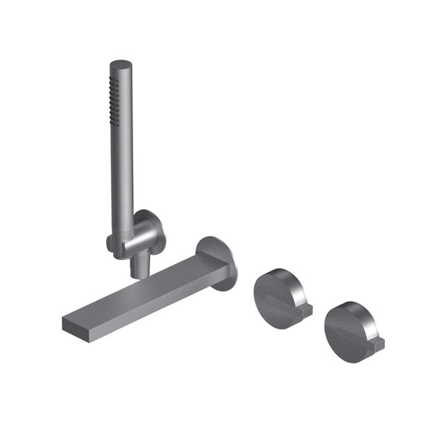 Ritmonio-DOT316-PR50EB2S2INOX-Miscelatore-Monocomando-Vasca